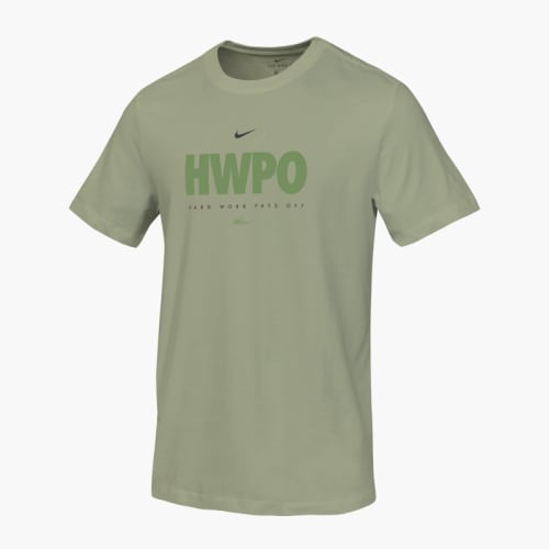 Olive green nike apparel top